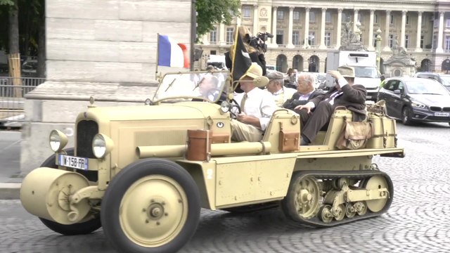 Citroën Collector's Reunion, Parade in Paris