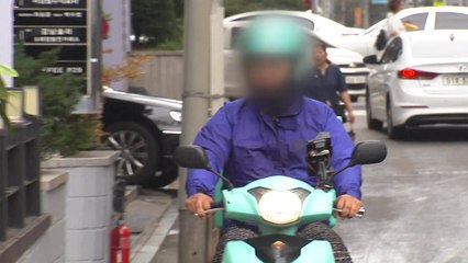 배달원들 "체감온도 40도↑...폭염 대책 절실" / YTN