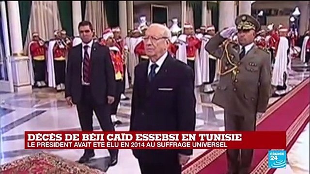Décès Béji Caïd Essebsi : C'était une figure politique importante qui a rassuré la Tunisie