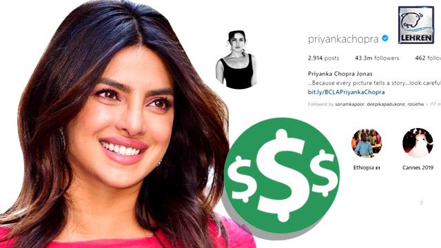 Priyanka Chopra Charges A Whopping Amount For One Instagram Post