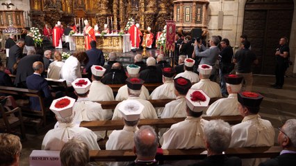 Ofrenda al Apóstol Santiago en el Palacio de Raxoi