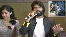 Vijay Deverakonda Reacts On Lip lock Scenes With Rashmika || Filmibeat Telugu