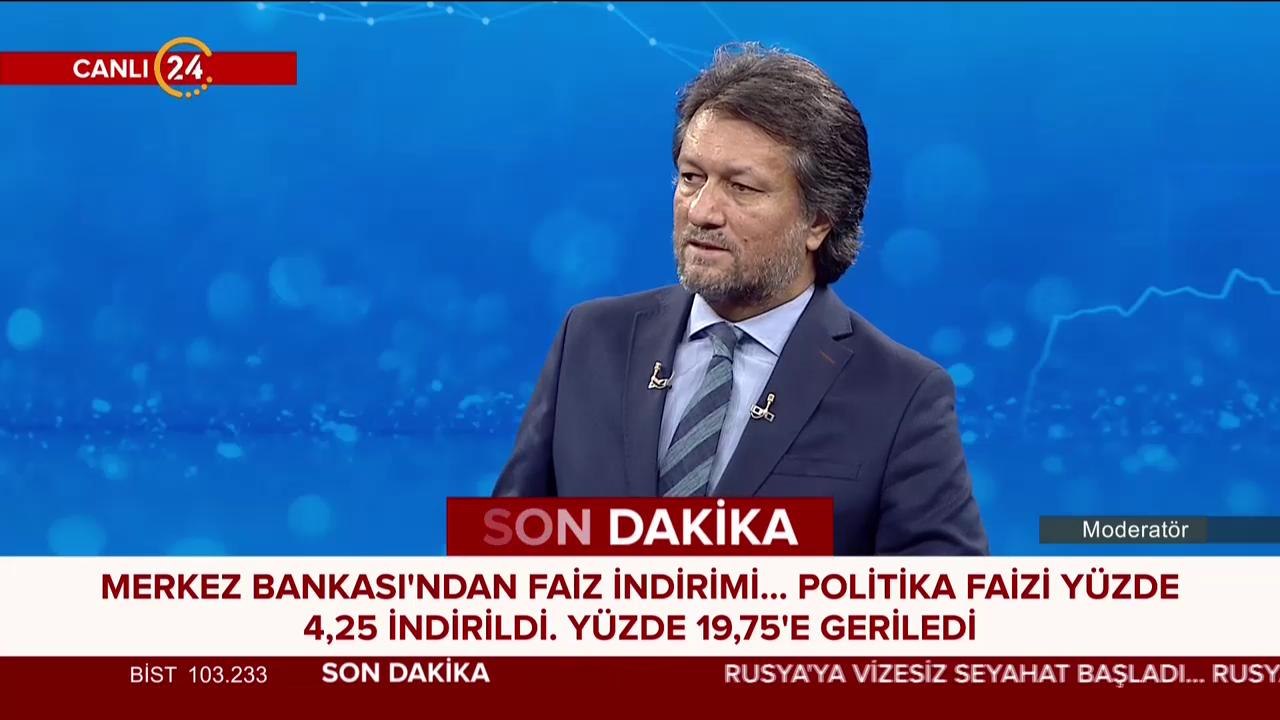 Merkez Bankası'ndan faiz indirimi