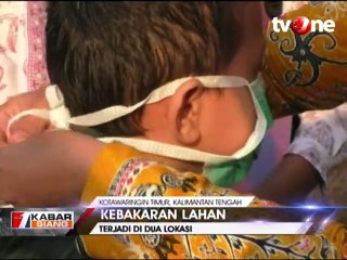 Kebakaran Besar Lahan Terjadi di Dua Lokasi di Kalteng