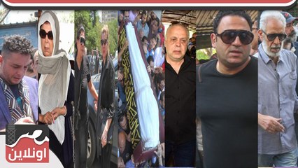 غياب نجوم الصف الاول عن جنازه الراحل فاروق الفيشاوي