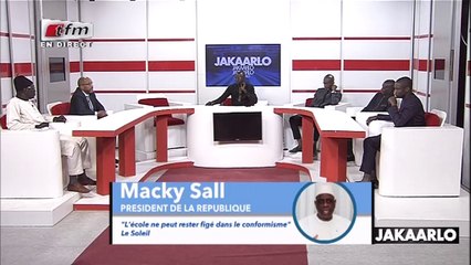 GUIS GUIS/Macky Sall : l'école ne peut rester figé dans le conformisme