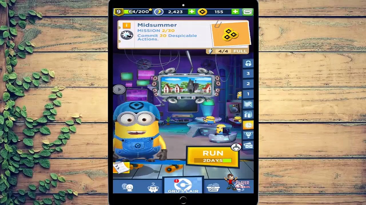I Love Gru Mel Hat Minion, Coder Minion, Jogger Minion, Disguised Minion Play In the MIDSUMMER Event
