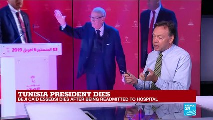 Tunisia president dies: "One of the last giants of Tunisian politics"