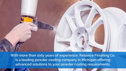 Powder coating Service Provider in Grand Rapids MI