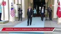 Erdoğan Malezya Başbakanı Muhammed’i karşıladı