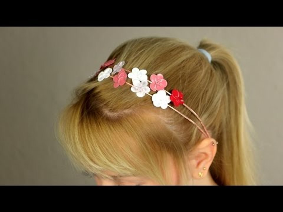 Use um arame e esmalte de unha para fazer presilhas de cabelo lindas