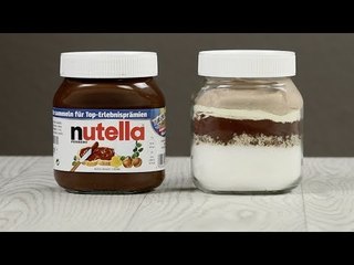 Estes são os ingredientes de um pote de Nutella