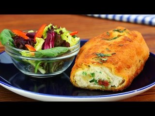 Croustillant, tendre et crémeux : poulet pané Alfredo