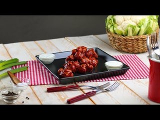 Parfait pour accompagner les grillades : bouchées de chou-fleur au BBQ