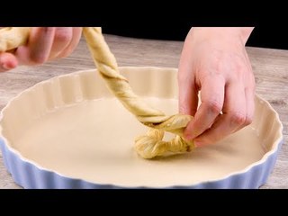 Gâteau spirale pomme-caramel pour finir sur une note délicieusement sucrée