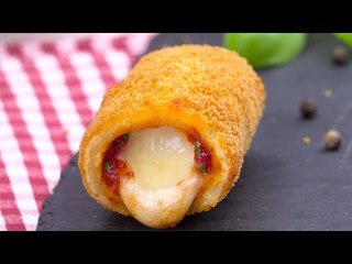 Une recette d'apéritif avec des cannelloni frits !