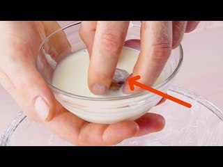 Ce qui trempe dans le lait est le climax de cette gourmandise de rêve !