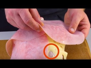 Mettez le fromage à trous par-dessus. À la fin, tout le monde criera d'admiration !