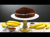 Bolo Toupeira: combinação perfeita de um creme delicioso e bananas