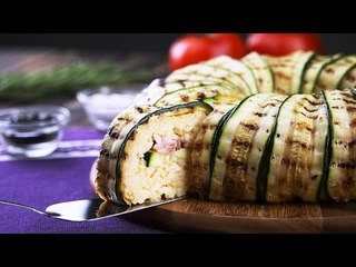 Uma torta como você nunca viu: Torta de abobrinha e arroz