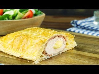 Pacotinho de sabor: folhado de frango