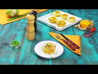 Um novo e surpreendente sabor: Muffins de couve-flor