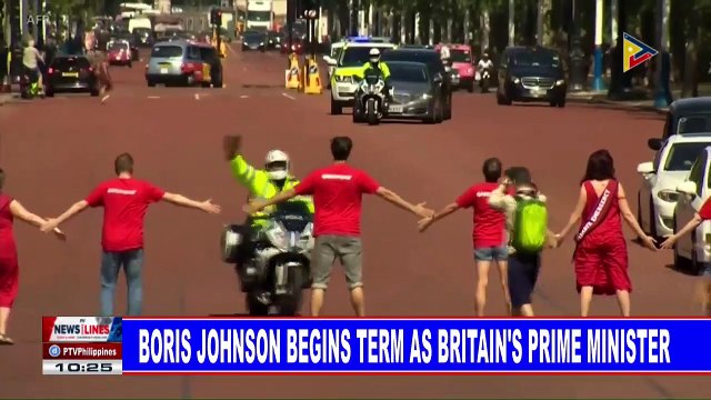 GLOBAL NEWS: Boris Johnson begins term as Britain's prime minister