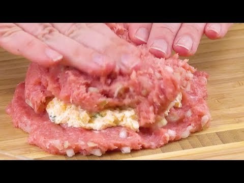 Este hambúrguer perde o protagonismo para o seu próprio recheio!