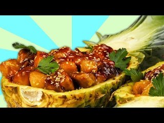 Esta receita trás os trópicos para a sua cozinha: frango no abacaxi!