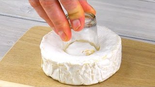 É por isso que o copo entra no queijo. Espere 20 minutos e você não vai acreditar!