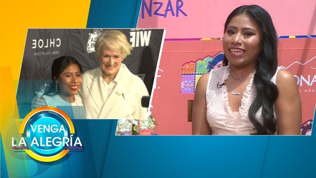Yalitza Aparicio quiere que el nombre de México brille aún más en el extranjero. | Venga La Alegría