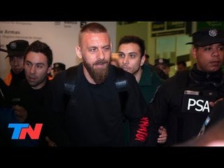 Furor por la llegada de Daniele De Rossi a Argentina