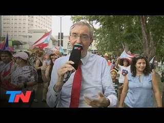 La cobertura de Nelson Castro siguiendo las marchas en Puerto Rico