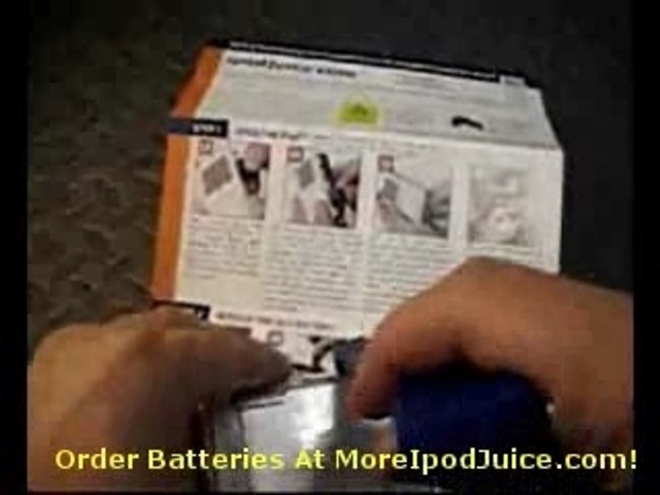 Replacing 1st Gen Ipod Battery