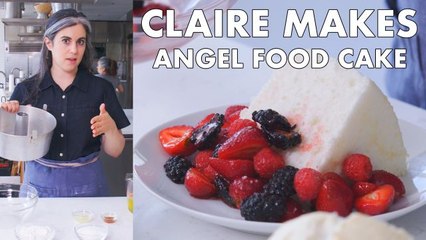 Claire Bakes Angel Food Cake