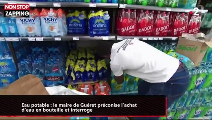 Canicule : le maire de Guéret incite l'achat d'eau en bouteille et interroge (vidéo)