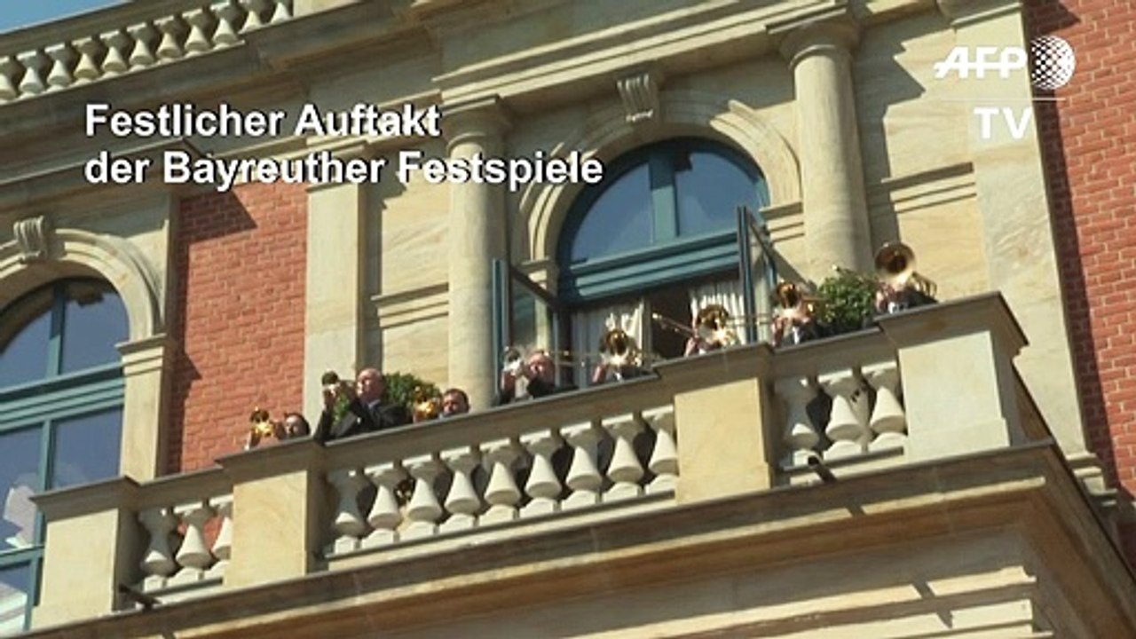 Bayreuther Festspiele mit Merkel und Söder eröffnet
