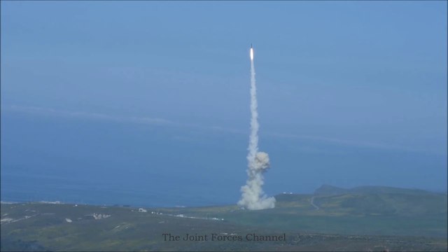 ICBM Successfully Destroyed By Missile Defence Shield In The Air