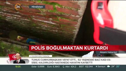 Sıkışan çocuğu itfaiye kurtardı