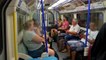 London Tube passengers suffer in heatwave