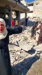 Suriyeli kadın Trump'a seslendi: Bunu durdururun