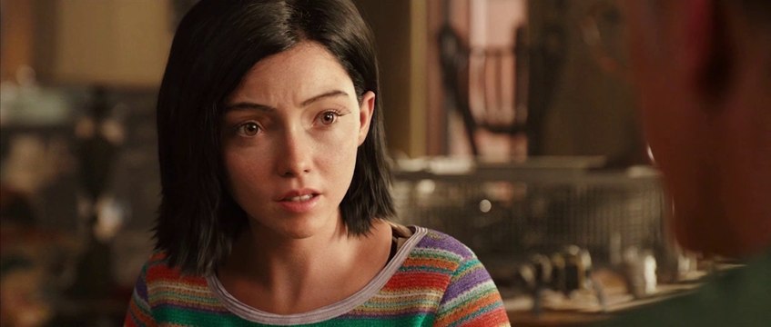 Alita with small (normal-sized) eyes :D