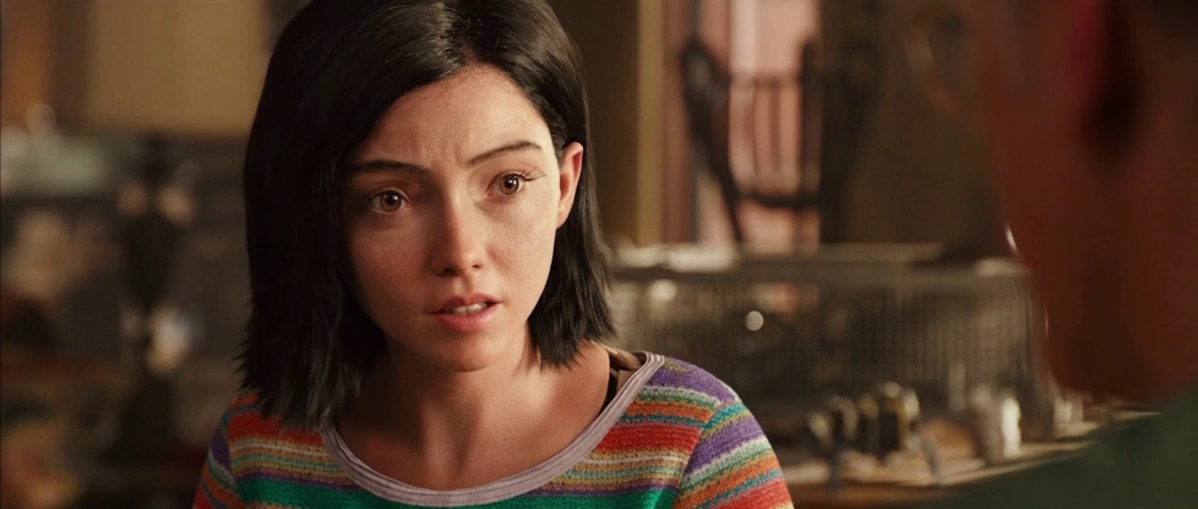 Alita with small (normal-sized) eyes :D