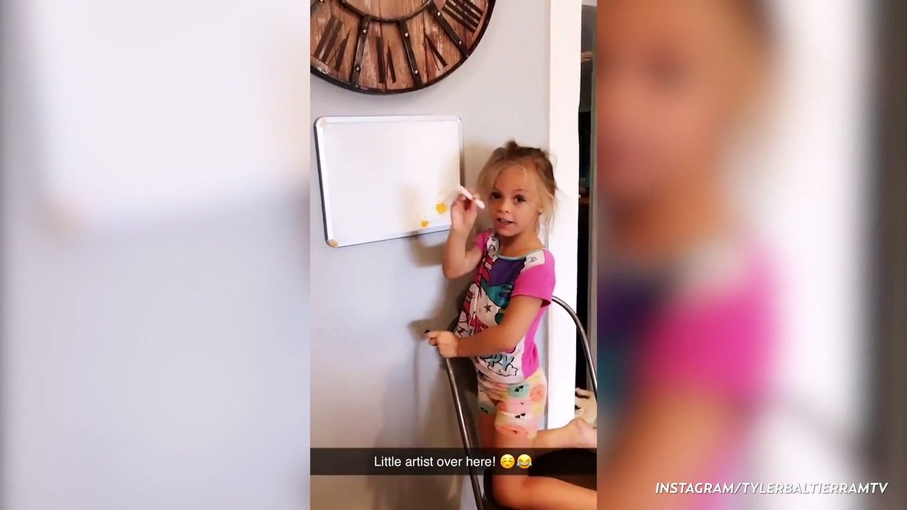 'Teen Mom Og' Star Tyler Baltierra Gushes Over 'Little Artist' Nova In Adorable Video