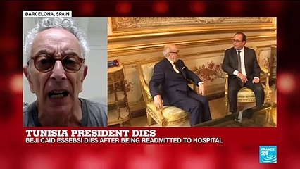 Tunisia President dies: "His legacy has consolidated the country at a moment of great turbulence"
