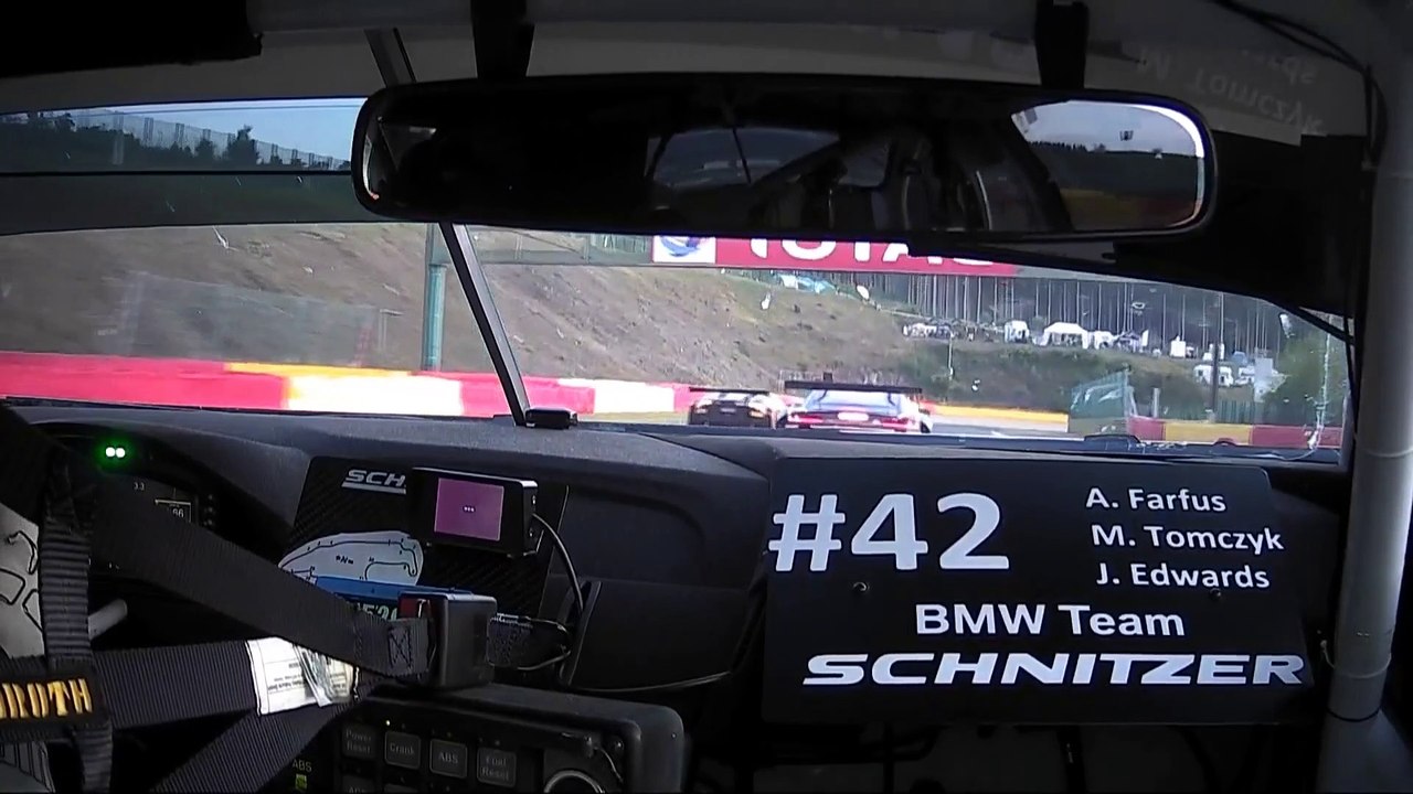 ONBOARD CAR 42 - LIVE THROUGH EAU ROUGE. - TOTAL 24hrs SPA 2019