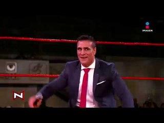 Kamille interrumpe a El Patrón en inauguración de Nación Lucha Libre