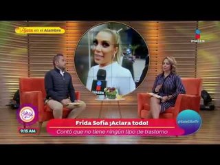 Frida Sofía asegura que no le guarda rencor a Alejandra Guzmán | Sale el Sol