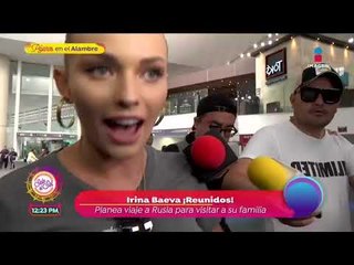 ¿Gabriel Soto conocerá a la familia de Irina Baeva? | Sale el Sol