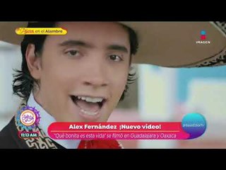 ¡Alex Fernández presenta el video de su nuevo sencillo! | Sale el Sol